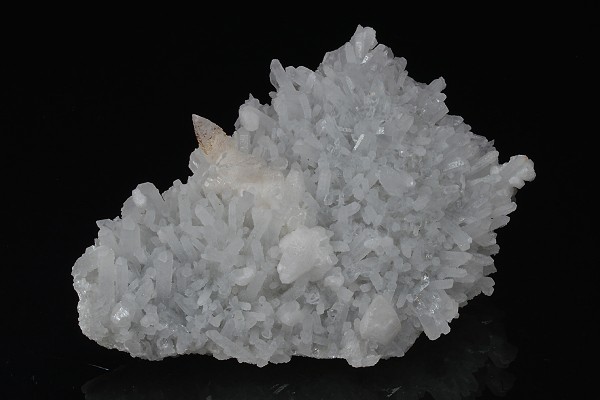 Scalenohedral Calcite, Quartz