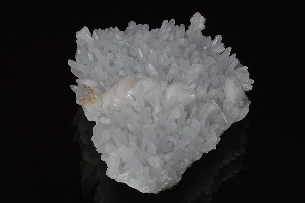 Scalenohedral Calcite, Quartz