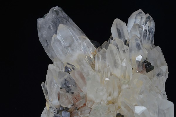 Quartz, Sphalerite, Galena, Chalcopyrite, Pyrite