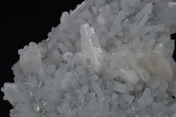 Scalenohedral Calcite, Quartz