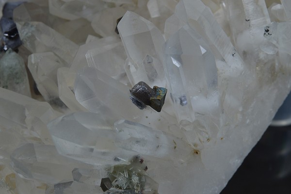 Quartz, Sphalerite, Galena, Chalcopyrite, Pyrite