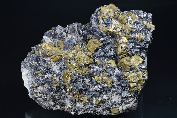 Chalcopyrite, Sphalerite, Quartz, Galena, Pyrite