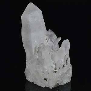 Pyrite on Quartz