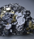 Galena, gem Sphalerite var.Cleiophane, Pyrite, Chalcopyrite