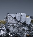 Galena, gem Sphalerite var.Cleiophane, Pyrite, Chalcopyrite
