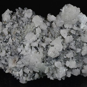 Calcite, Quartz, Sphalerite, Chalcopyrite