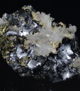 Melted habit Galena, Quartz,Chalcopyrite,Sphalerite