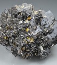 Truncated Galena, Sphalerite, Chalcopyrite, Quartz