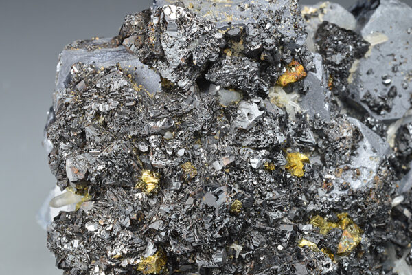 Truncated Galena, Sphalerite, Chalcopyrite, Quartz