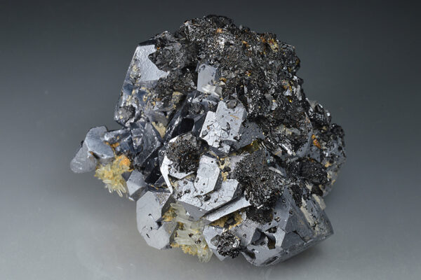 Truncated Galena, Sphalerite, Chalcopyrite, Quartz