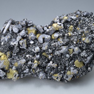 Skeletal Galena, Chalcopyrite, Sphalerite