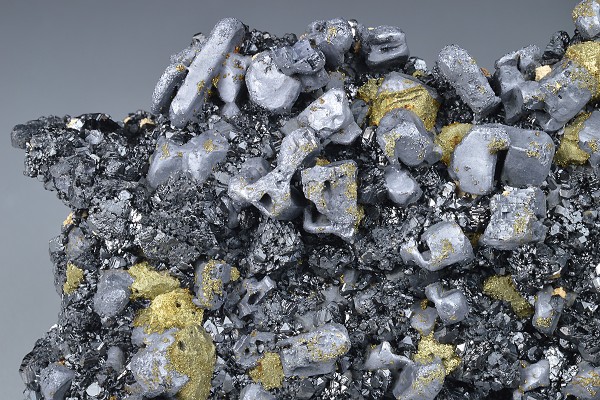 Skeletal Galena, Chalcopyrite, Sphalerite