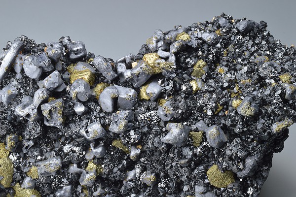 Skeletal Galena, Chalcopyrite, Sphalerite