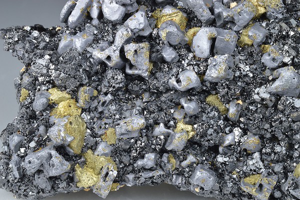 Skeletal Galena, Chalcopyrite, Sphalerite