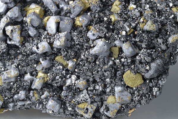 Skeletal Galena, Chalcopyrite, Sphalerite