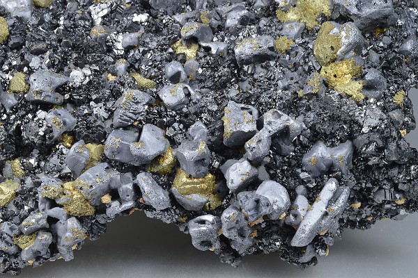 Skeletal Galena, Chalcopyrite, Sphalerite
