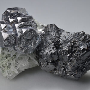 Twinned and truncated Galena, Sphalerite, Quartz