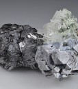Twinned and truncated Galena, Sphalerite, Quartz