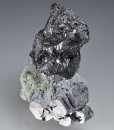 Twinned and truncated Galena, Sphalerite, Quartz