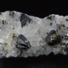 Quartz, Sphalerite, Chalcopyrite, Pyrite