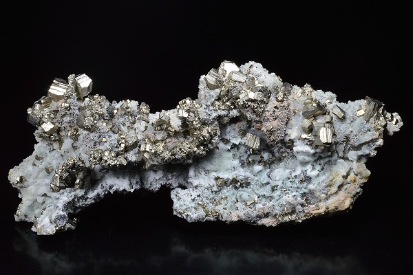 Pyrite, Quartz, Calcite
