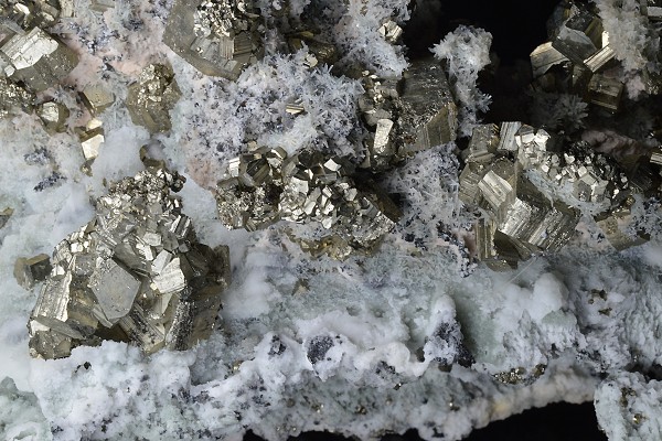 Pyrite, Quartz, Calcite