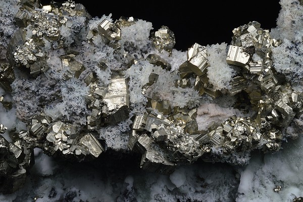 Pyrite, Quartz, Calcite
