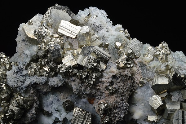 Pyrite, Quartz, Calcite