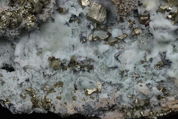 Pyrite, Quartz, Calcite