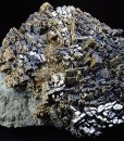 Skeletal Galena, Chalcopyrite, Quartz, Dolomite