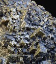Skeletal Galena, Chalcopyrite, Quartz, Dolomite