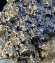 Skeletal Galena, Chalcopyrite, Quartz, Dolomite