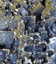 Skeletal Galena, Chalcopyrite, Quartz, Dolomite