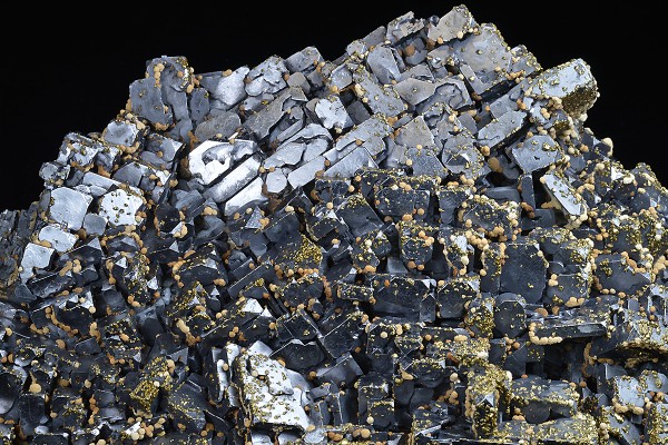 Skeletal Galena, Chalcopyrite, Quartz, Dolomite