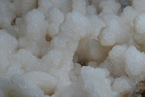 Calcite on Quartz