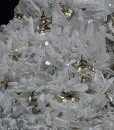 Pyrite on Quartz