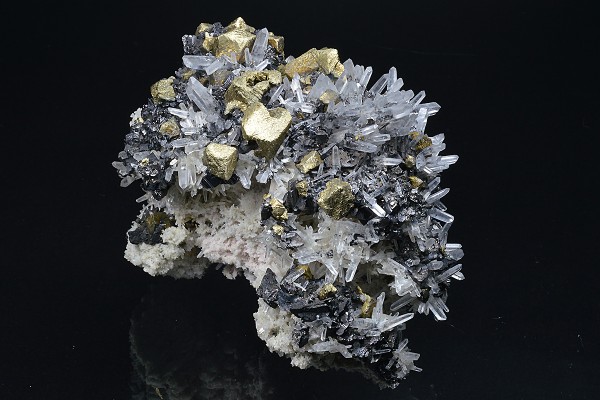 Chalcopyrite, Quartz, Sphalerite