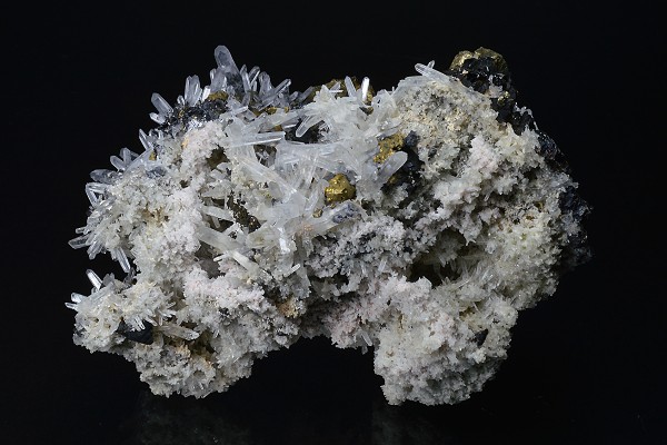 Chalcopyrite, Quartz, Sphalerite