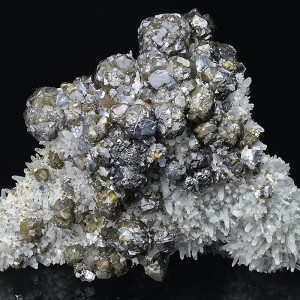 Cleiophane, Quartz, Galena, Chalcopyrite