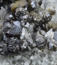 Cleiophane, Quartz, Galena, Chalcopyrite