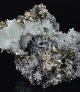 Pyrite, Quartz, Sphalerite, Chalcopyrite