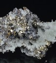 Pyrite, Quartz, Sphalerite, Chalcopyrite