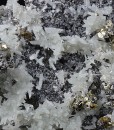 Pyrite, Quartz, Sphalerite, Chalcopyrite