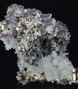 Pyrite, Quartz, Sphalerite, Chalcopyrite