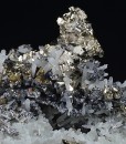 Pyrite, Quartz, Sphalerite, Chalcopyrite