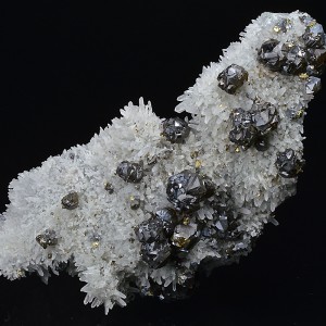 Cleiophane, Quartz, Chalcopyrite, Galena