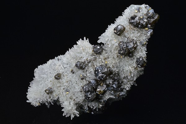 Cleiophane, Quartz, Chalcopyrite, Galena
