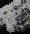 Cleiophane, Quartz, Chalcopyrite, Galena