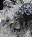 Cleiophane, Quartz, Chalcopyrite, Galena
