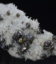 Cleiophane, Quartz, Chalcopyrite, Galena